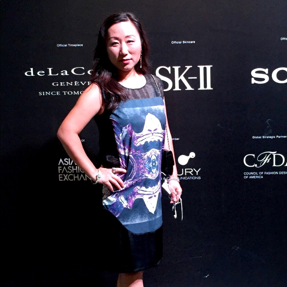 Silk and organza dress